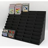 Game Boy Advance, Color, Original Display Stand Tower Holder for Cartridges - Holds 50 Games