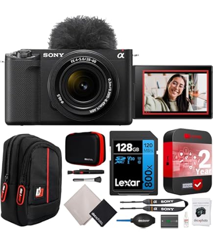 Amazon.com : Sony ZV-E10 II + 16-50mm Lens, Wide Angle and