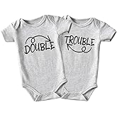 Acwssit Double Trouble Newborn Twins Outfits Boy And Girl Baby Items outfits matching