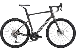 KABON Carbon Road Bike, T800 Carbon Fiber Frame 700C Road Bike with 18 Speeds Drivetrain, Integrated Carbon Handlebar, Disc B
