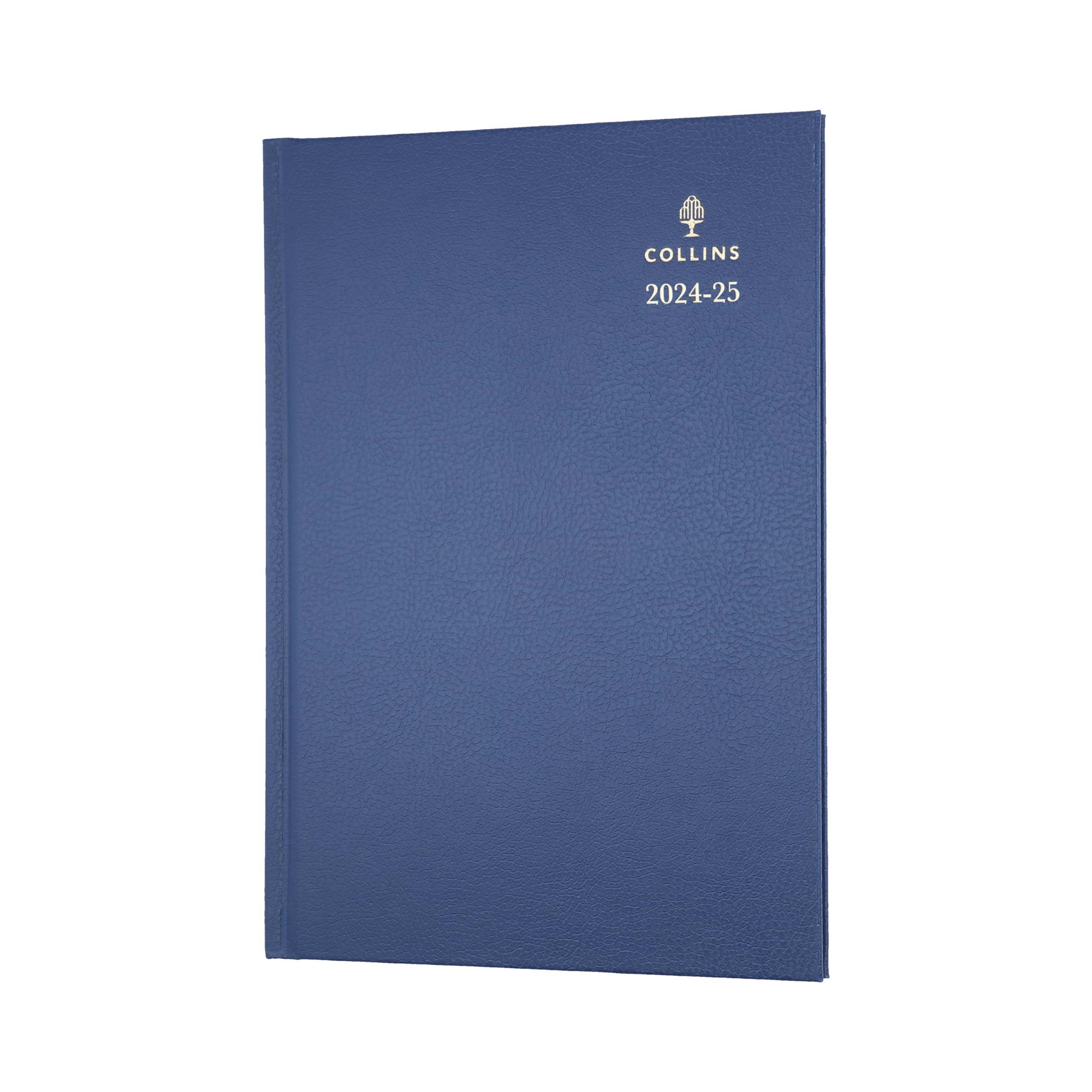 Collins Standard Desk Mid Year Diary Planner A5 Week to View Academic Year 2024-25 FSC Paper - Blue - Weekly Mid Year Journal for Students, Teachers - 38M.60-2425 - July 2024 to July 2025