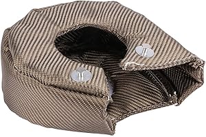 Turbo Heat Shield,Turbo Blanket Heat Shield Cover Barrier Turbo Cover Wrap for T4 Turbochargers(T4)