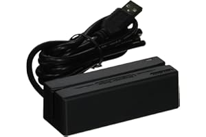 ID TECH Idtech IDMB-336133B MiniMag II MagStripe Reader, Track 3, USB-CDC, Black