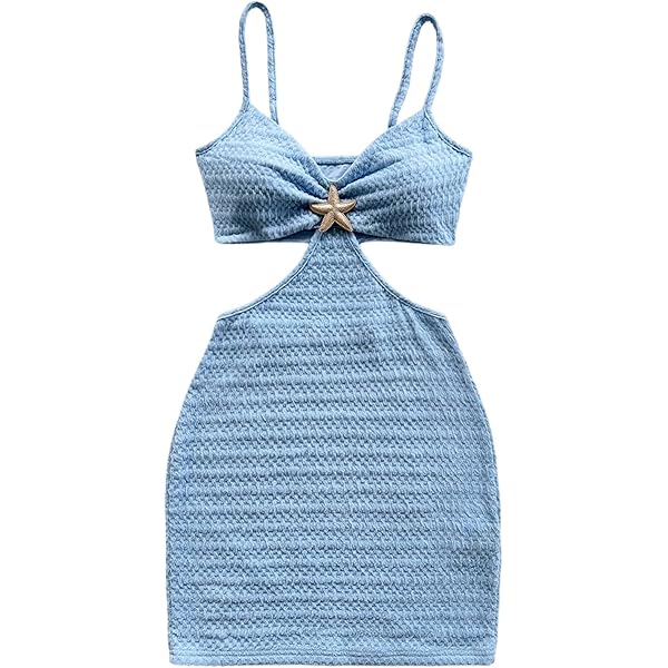 Amazon.com: MakeMeChic Women's Bow Knot Tie Back Ruched Cut Out Halter  Bodycon Summer Mini Dress White X-Small : Clothing, Shoes & Jewelry