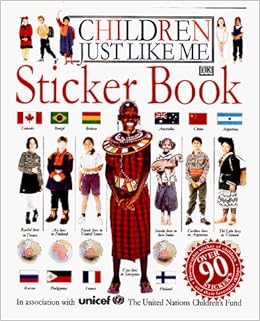 Children Just Like Me Sticker Book Dk Publishing