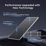 Renogy N-Type 16BB 250W Bifacial Solar Panel 12V Dual-Side High Efficiency view 4
