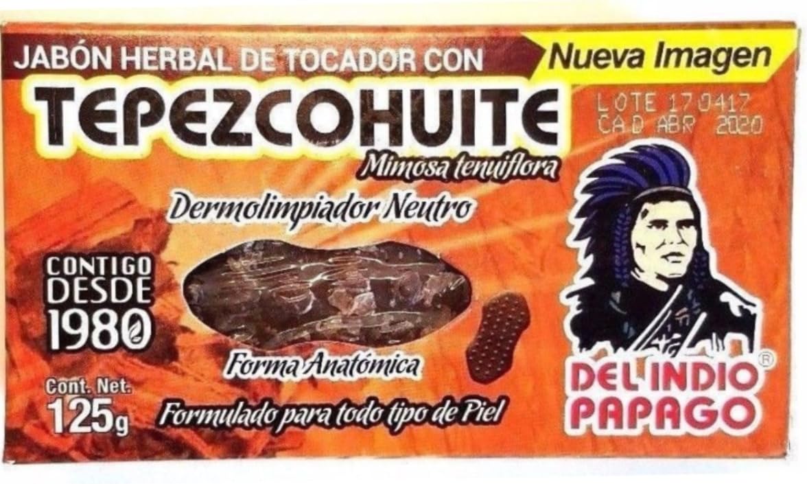 Herbal Soap Bar With Tepezcohuite
