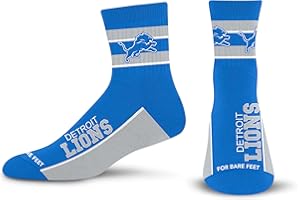 For Bare Feet NFL mens Lil' Deuce Quarter Sock
