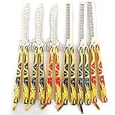 Butterfly Dragon Desk Fidget Comb Toy – Red-Eyed Dragon Embossing, Lightweight Metal Comb, Great Fun to Flip, Juggling Show &