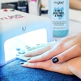 MYLEE Prep + Wipe Gel Nail Polish Cleaner 1000ml - Nail Prep & Tack Removal view 8