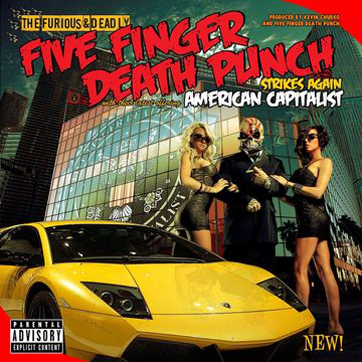 Five Finger Death Punch American Capitalist Vinyl Amazon Com Music