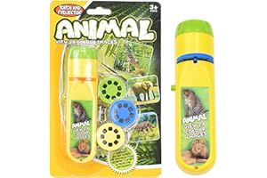 Dinosaur Projector Flashlight, 3 Discs 24 Images Dinosaur Night Light Projector for Kids,PortableNight Light Technology Toy f