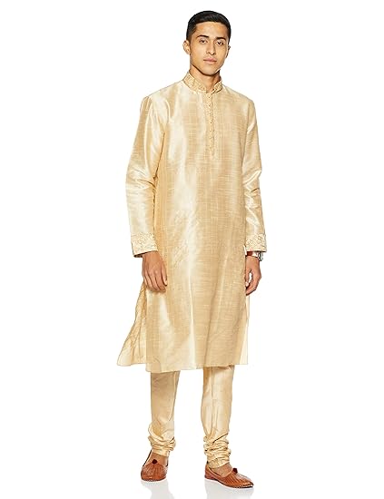 Men's Silk Kurta Churidar