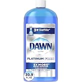 Dawn Dish Soap, Direct Foam Dishwashing Foam, Refill, Fresh Rapids Scent, 30.9 Fluid Oz (Pack of 6)