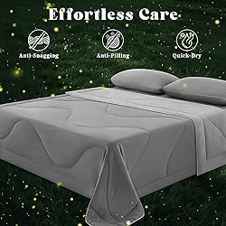 FineMay Cooling Comforter Twin Size, Double-Sided