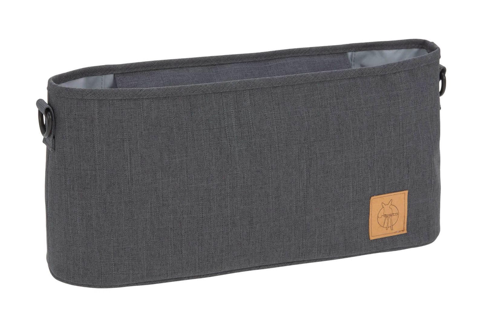 LÄSSIG Baby Stroller Organizer Buggy Organizer pram bag zip storage bag pram including pram attachment/Glam Goldie Buggy Organizer anthracite