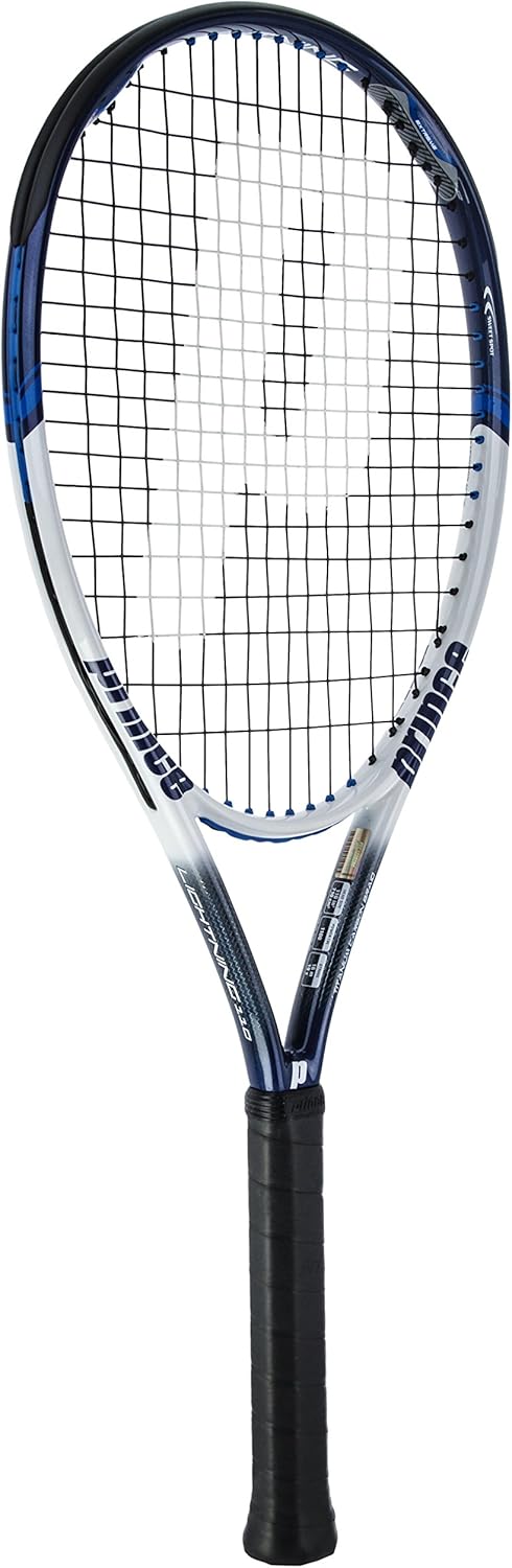 Amazon.com : Prince Lightning 110 Tennis Racquet (4 3/8) : Sports ...