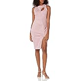 Guess Womens Fitted Cutout Tank Dress with Slit