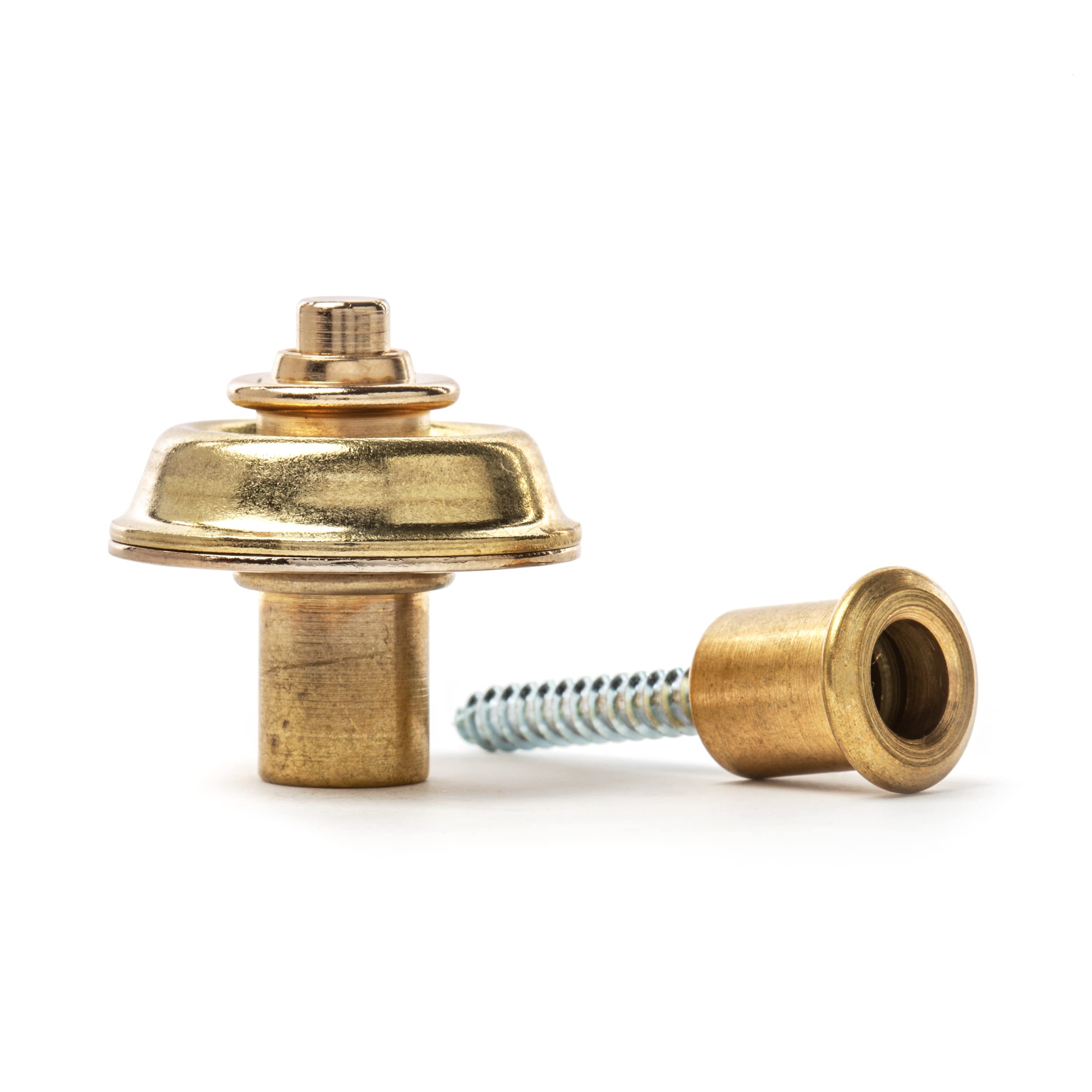 Jim Dunlop Straplock Flush Set - Brass