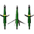 Swhacker SWH00207 #207 2 Inch Cut Broadheads Set of 3-100 Grain, Green, 2"