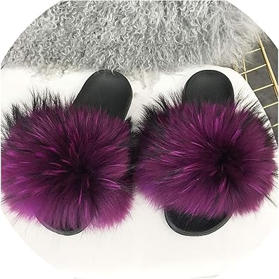 fur flip flops wholesale