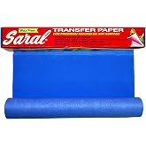 Saral Paper Corp Wax Free Transfer Tracing Paper - Blue - 12 Inches x 12 Foot Roll