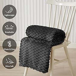 PHF Ultra Soft Flannel Fleece Throw