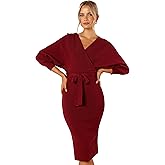 Petal & Pup Womens Nate Dress - Merlot