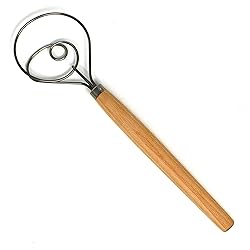 Norpro Scandinavian Dough Whisk 12" x 3.25" x