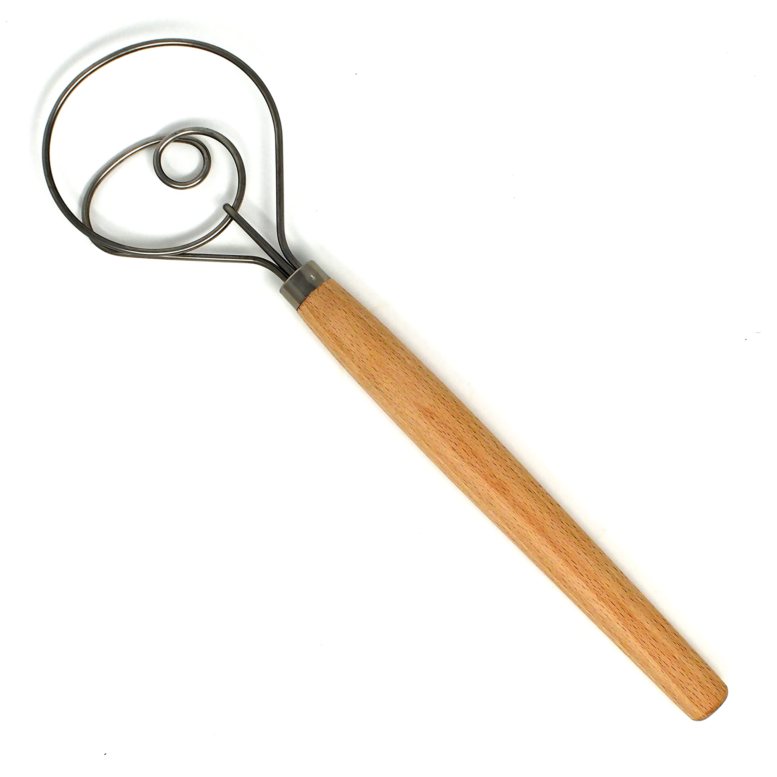 Norpro Scandinavian Dough Whisk 12" x 3.25" x