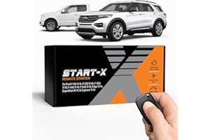 Start-X Remote Starter Kit for Ford F-150 (2011-14), F-250/F-350/F-450/F-550 (2011-16), Edge (2011-14), Expedition (2015-17), Explorer (2011-14) | Key Ignition Vehicles | Plug N Play Install