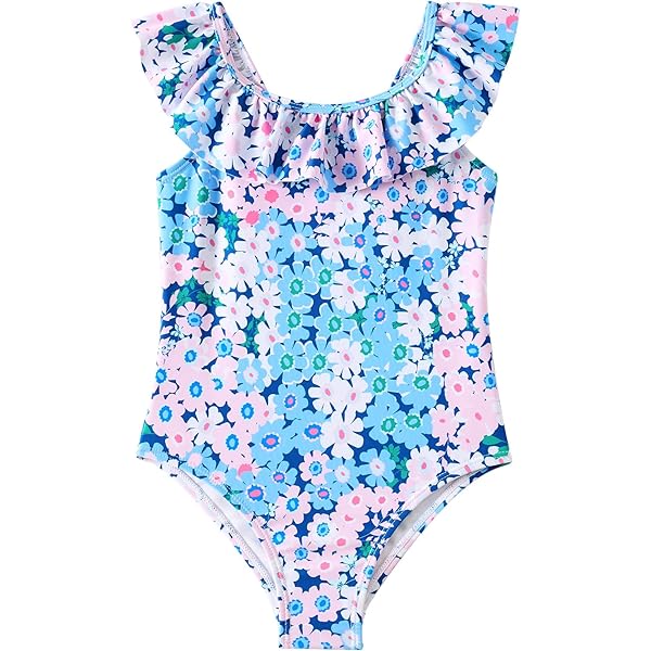 Amazon.com: Lilly Pulitzer Girl's Zita Swimsuit UPF 50+ (Toddler