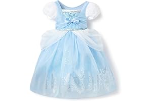 DISNEY STORE Official Princess Halloween Costume for Kids - Disney Princess Dresses - Dress up Clothes for Pretend Play