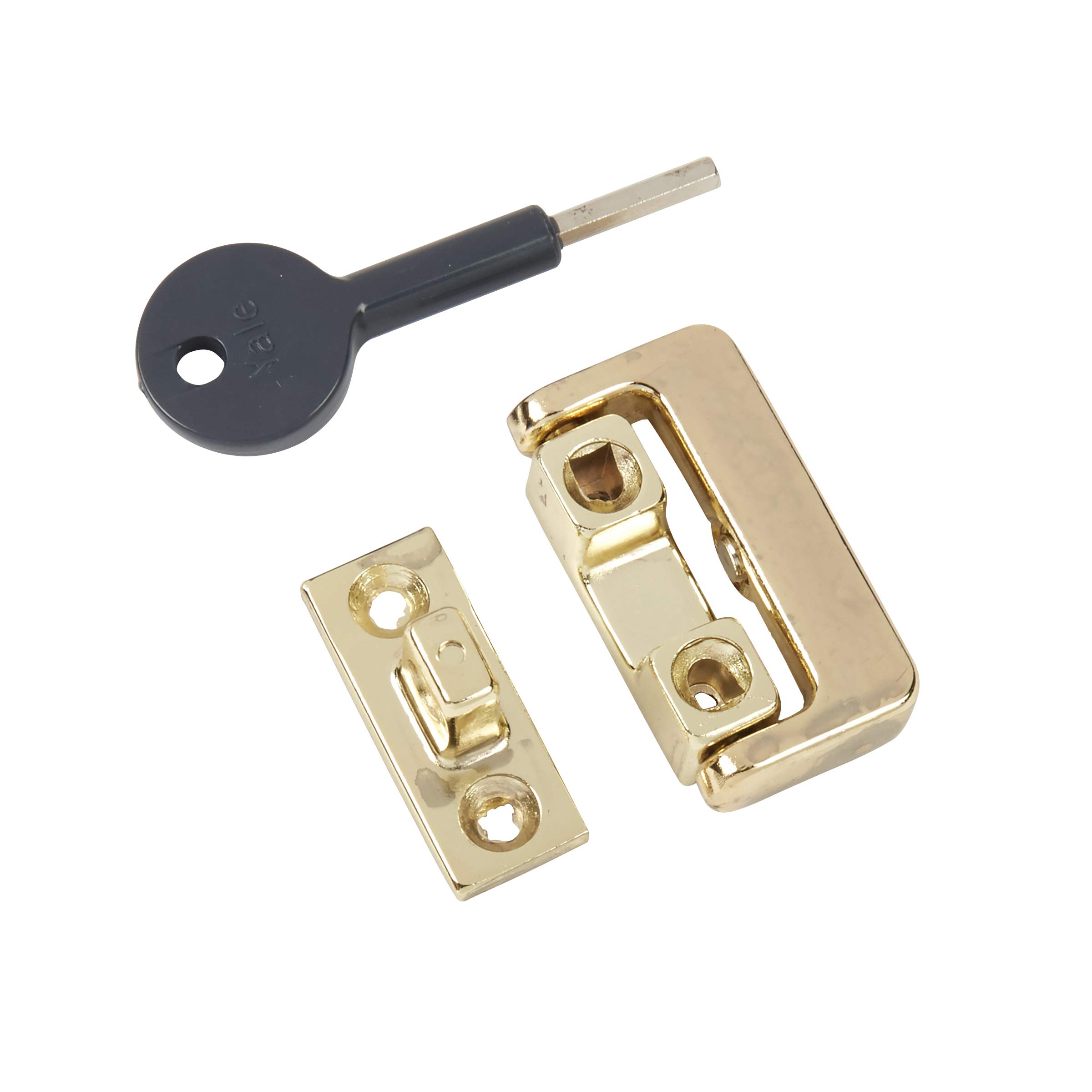 Yale Locks 8K101 Window Latch Electro Brass Finish Visi Pack