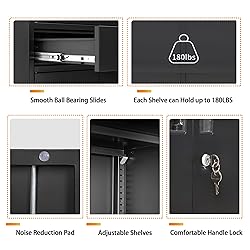 TaskStorz Metal Garage Storage Cabinets，Metal