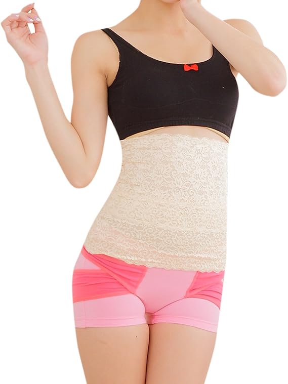 Amazon Dream Slim 加圧腹巻き 加圧 ウエストサポーター ボディシェイプ 腹巻 お腹 引き締め ダイエットゲルマニウム配合 スポーツウェア レディース P14 M ベージュ 並行輸入品 コルセット ウエストニッパー 通販