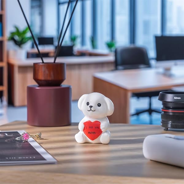 TAOJINJI GIFTS FOR MOM DOG DECOR STATUE – VALENTINES DAY CHRISTMAS MOTHERS DAY BIRTHDAY GIFTS FOR MOM