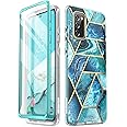 i-Blason Cosmo Case for Samsung Galaxy S20 FE 5G (2020 Release), Slim Stylish Protective Bumper Case with Built-in Screen Protector (Ocean)
