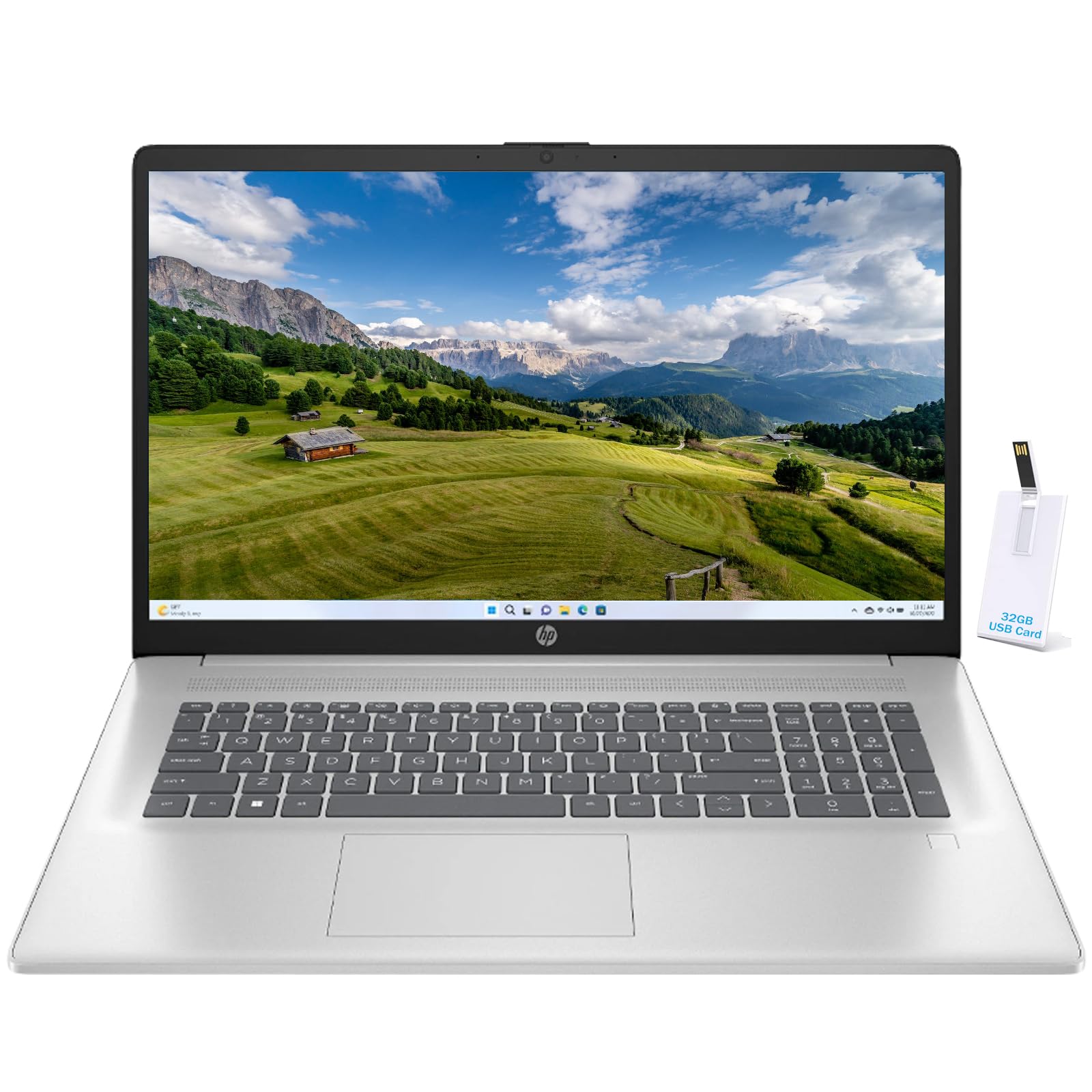 Mua HP 17 Inch Laptop, 17.3" Full HD 1920x1080 IPS Screen, Intel Core