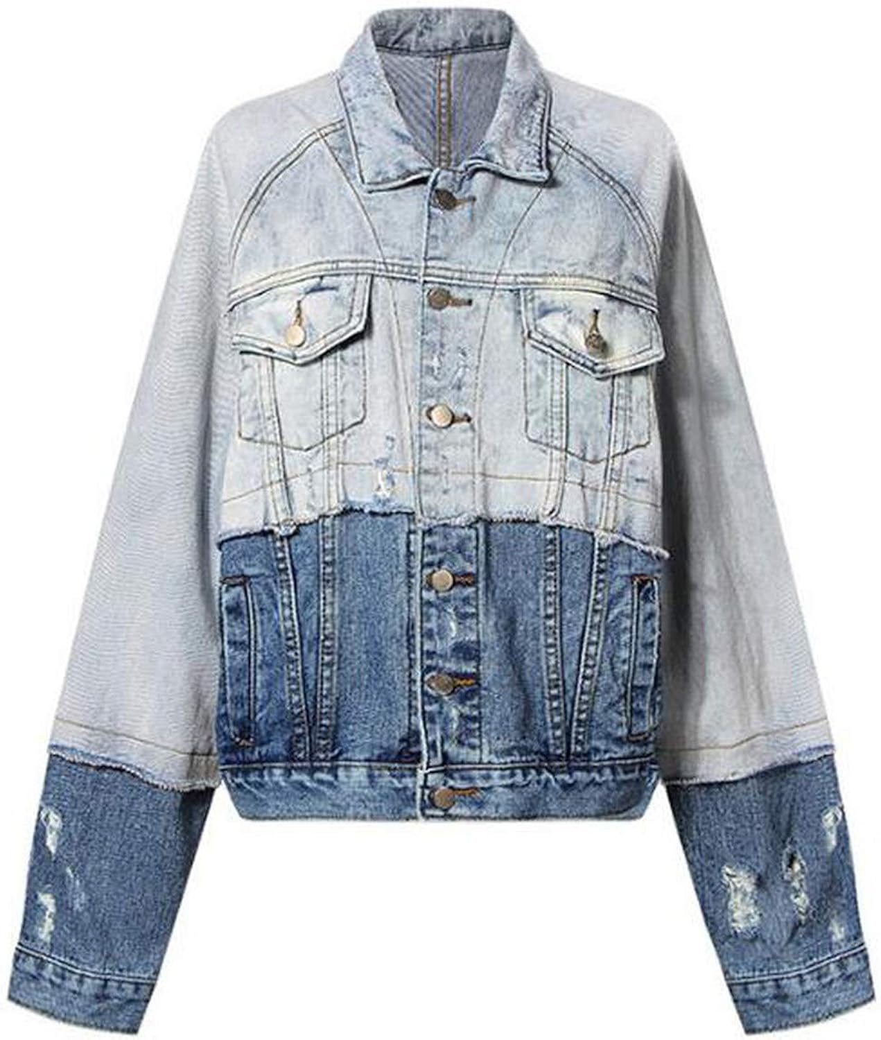 jean bubble coat