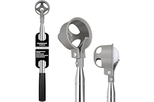 Goashpeaot Pro Auto-Lock Golf Ball Retriever, Golf Ball Retriever Telescopic for Water 9Ft/12Ft/14.5Ft/16.3Ft with Heavy-Duty Stainless Steel Shaft & Non-Slip Rubber Grip
