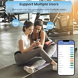 Himaly Digital Bathroom Scale 400 lb Body Fat BMI Bluetooth Smart Scale view 5