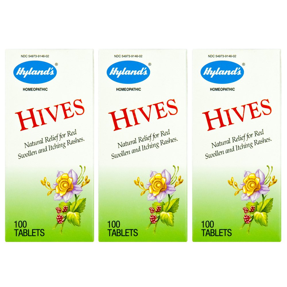 Hyland's Hives Relief Treatment, Natural Relief for Red, Swollen, and