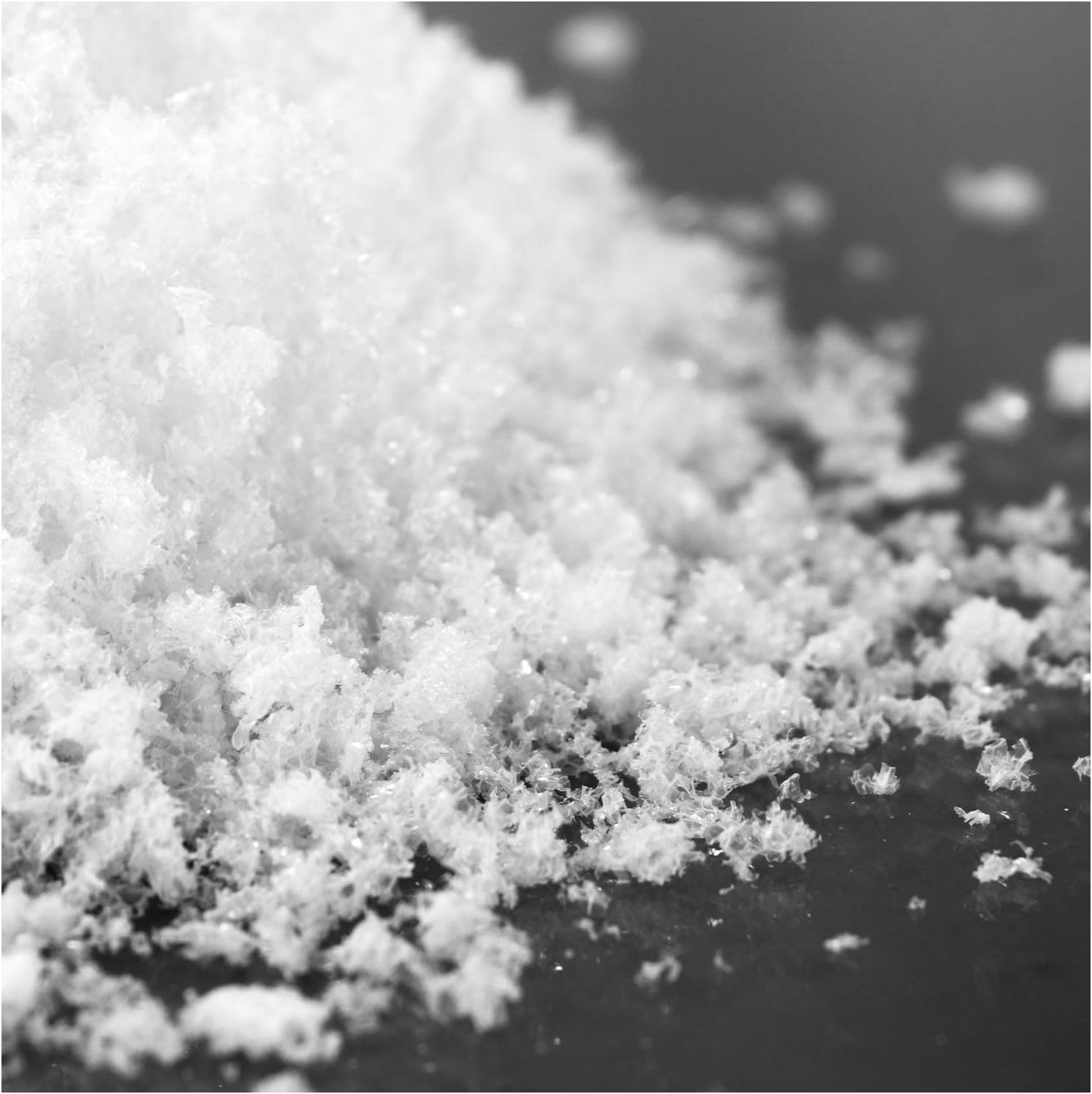 comfour® 2x 1 liter crystal snow for decorating and handicrafts