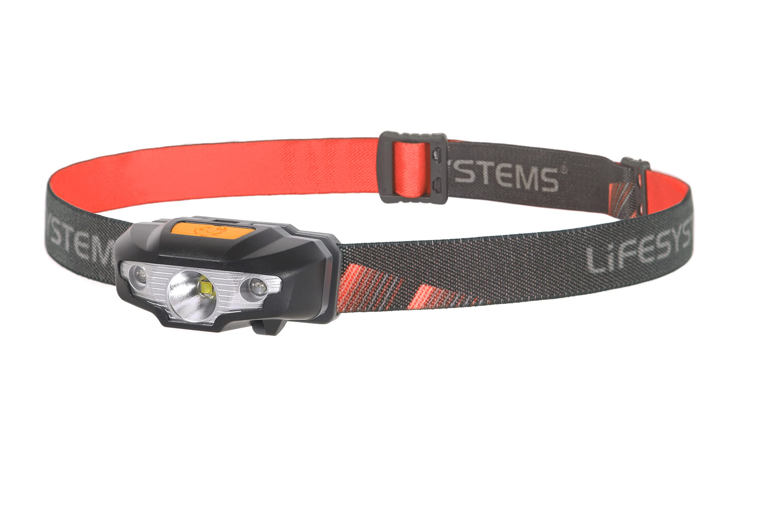 Lifesystems Intensity 155 Lumen Water Resistant LED Head Torch with Adjustable Beam Angle, Uses Single AA Battery