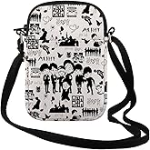 TSOTMO K-pop Characters Bag Music Lover Gift K-Pop Boygroup Crossbody Bag for Korean Group Member Merchandise