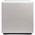 Definitive Technology Descend DN8 8" Subwoofer - Digitally Optimized for Movies & Music, New 3XR Architecture, 500W Peak Class D Amplifier & (2) Pressure-Coupled 8" Bass Radiators, White