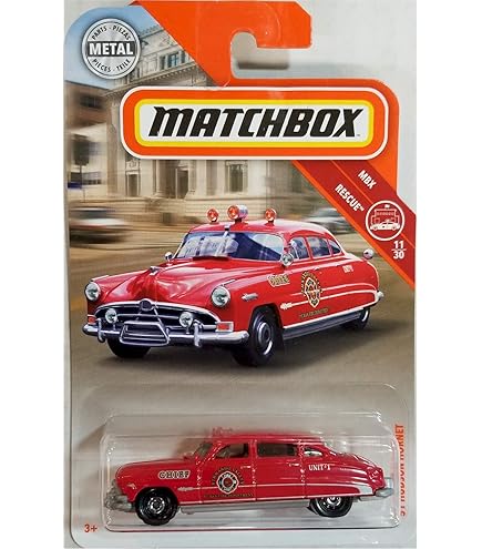 Amazon.com: Matchbox 2016 MBX Heroic Rescue '51 Hudson Hornet