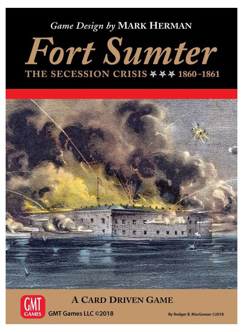 GMT Games Fort Sumter The Secession Crisis 1860 1861
