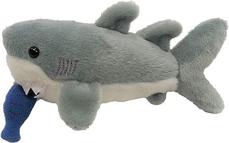 Amazon ぬいぐるみ プルプル ぱくっと サメ シュモクザメ ペンギン カワウソ プルプル動く 電池不使用 サメ ぬいぐるみ おもちゃ